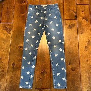 Levi’s pull-on star jeggings